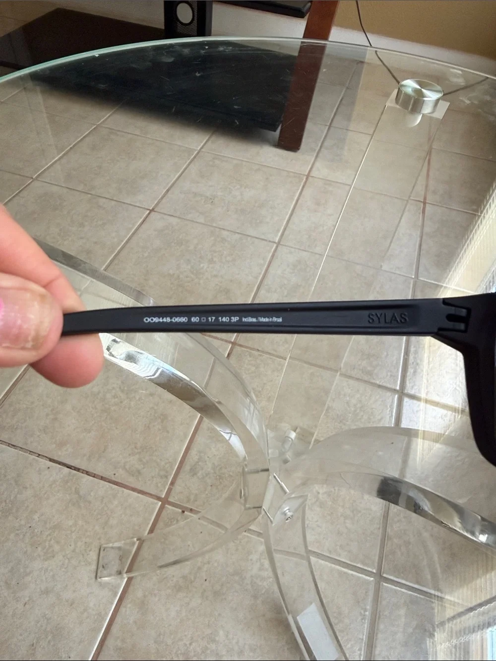 Oakley Matte Black Performance Sunglasses